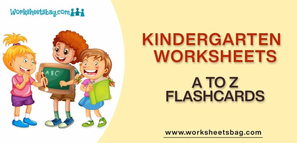 A to Z Flashcards Worksheets Download PDF