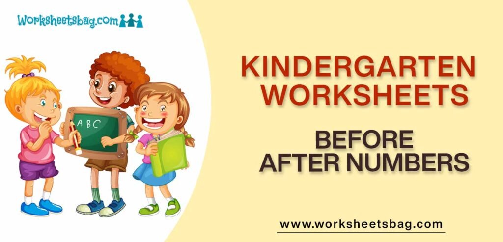 Before After Numbers Worksheets Download PDF
