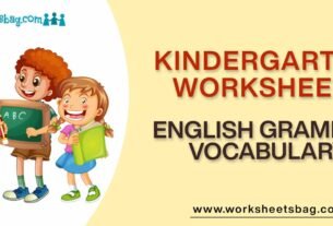 English Grammar Vocabulary Worksheets Download PDF
