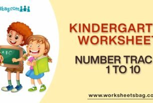 Number Tracing 1 To 10 Worksheets Download PDF