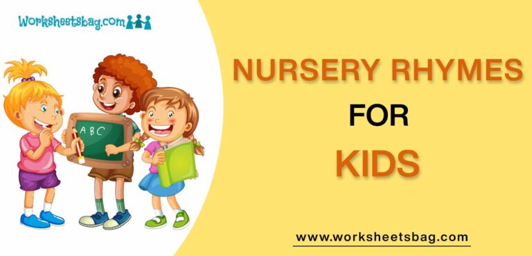 Nursery Rhymes For Kids available in free PDF Download