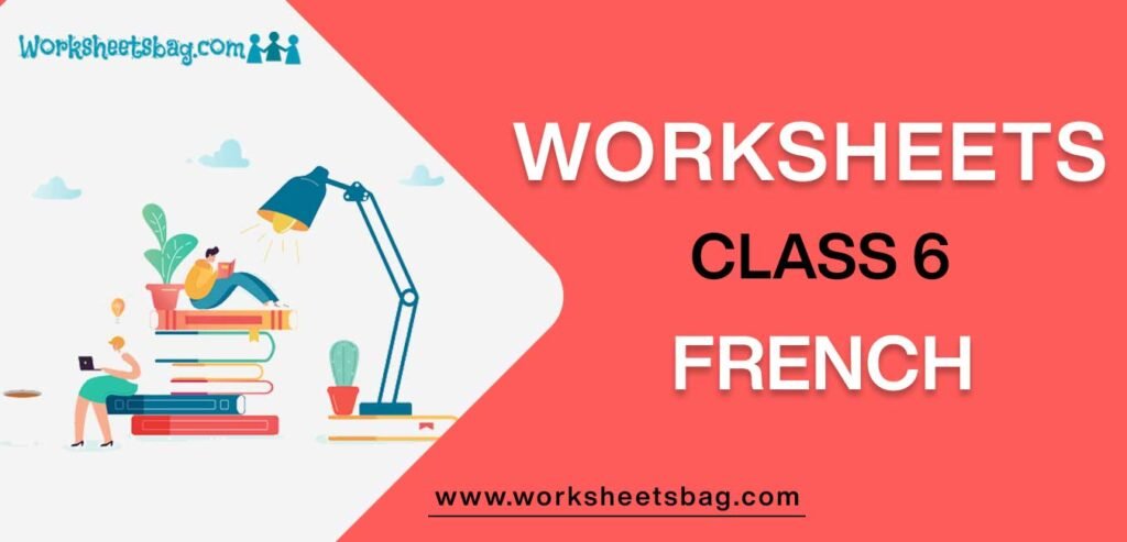 Worksheet For Class 6 French