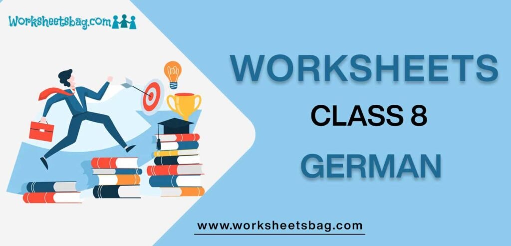 Worksheets For Class 8 German