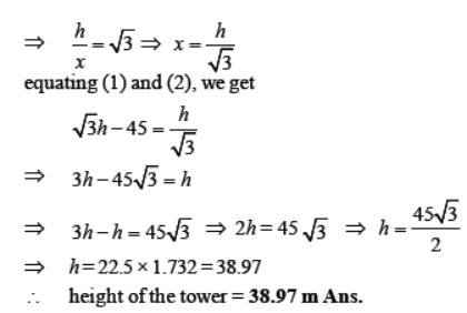 Worksheets For Class 10 Mathematics Trigonometry