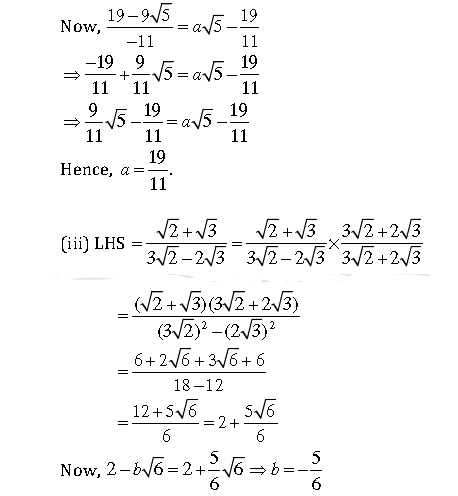 Worksheets For Class 9 Mathematics Number System
