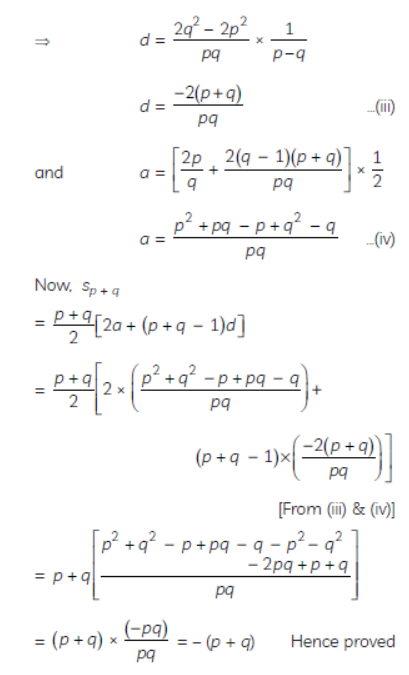 Worksheets For Class 10 Mathematics Arithmetic Progression