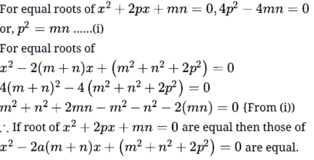 Worksheets For Class 10 Mathematics Quadratic Equation