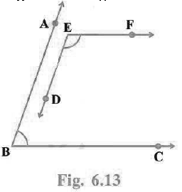 Worksheets For Class 9 Mathematics Lines and Angles