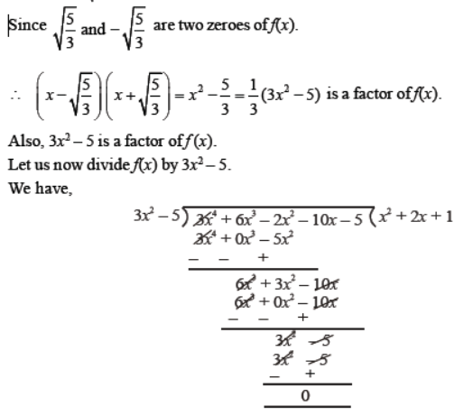 Worksheets For Class 10 Mathematics Polynomials