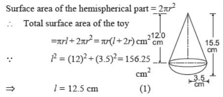 Worksheets For Class 10 Mathematics Surface Area and Volume