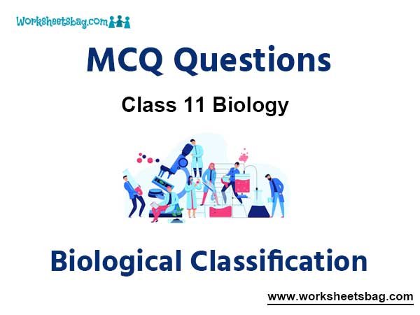 Biological Classification MCQ Questions Class 11 Biology
