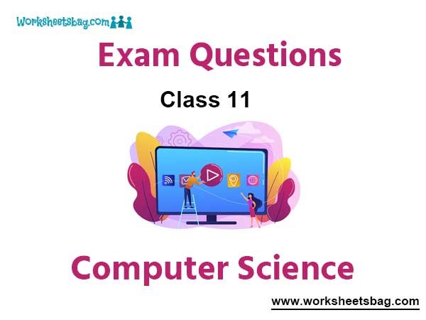 Computer Science Class 11 Exam Questions