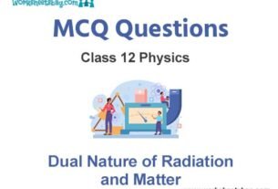Dual Nature of Radiation and Matter MCQ Questions Class 12 Physics