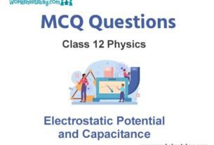 Electrostatic Potential and Capacitance MCQ Questions Class 12 Physics