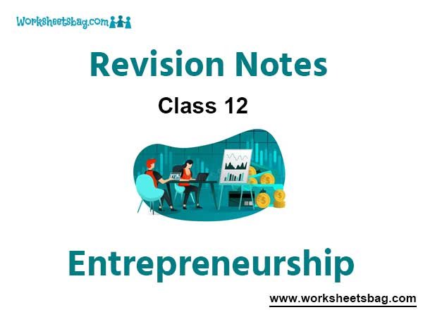 Class 12 Entrepreneurship Notes
