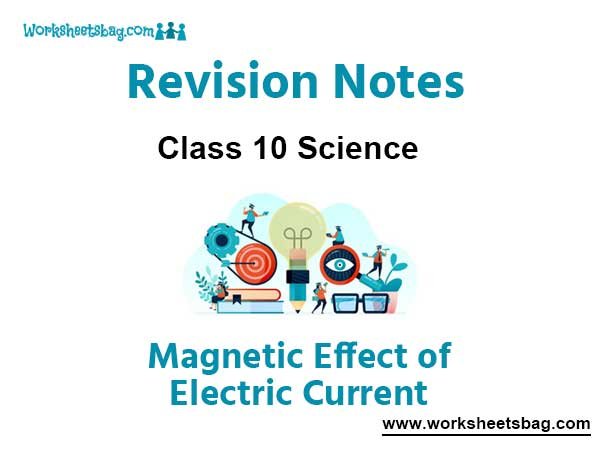 Magnetic Effect of Electric Current Revision Notes