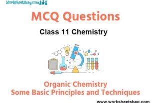 Organic Chemistry – Some Basic Principles and Techniques MCQ Questions Class 11 Chemistry