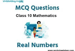 Real Numbers MCQ Questions Class 10 Mathematics