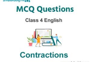 Contractions MCQ Questions Class 4 English