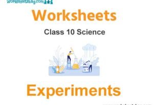 Worksheets on Experiments in Class 10 Science