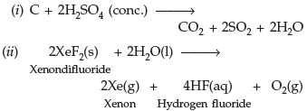 The p – Block Elements Worksheet Class 12 Chemistry