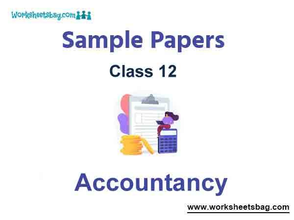 Class 12 Accountancy Sample Paper Term 1 Set A