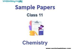 Class 11 Chemistry Sample Paper
