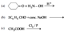 HOTs Aldehydes Ketones and Carboxylic Acids Class 12 Chemistry
